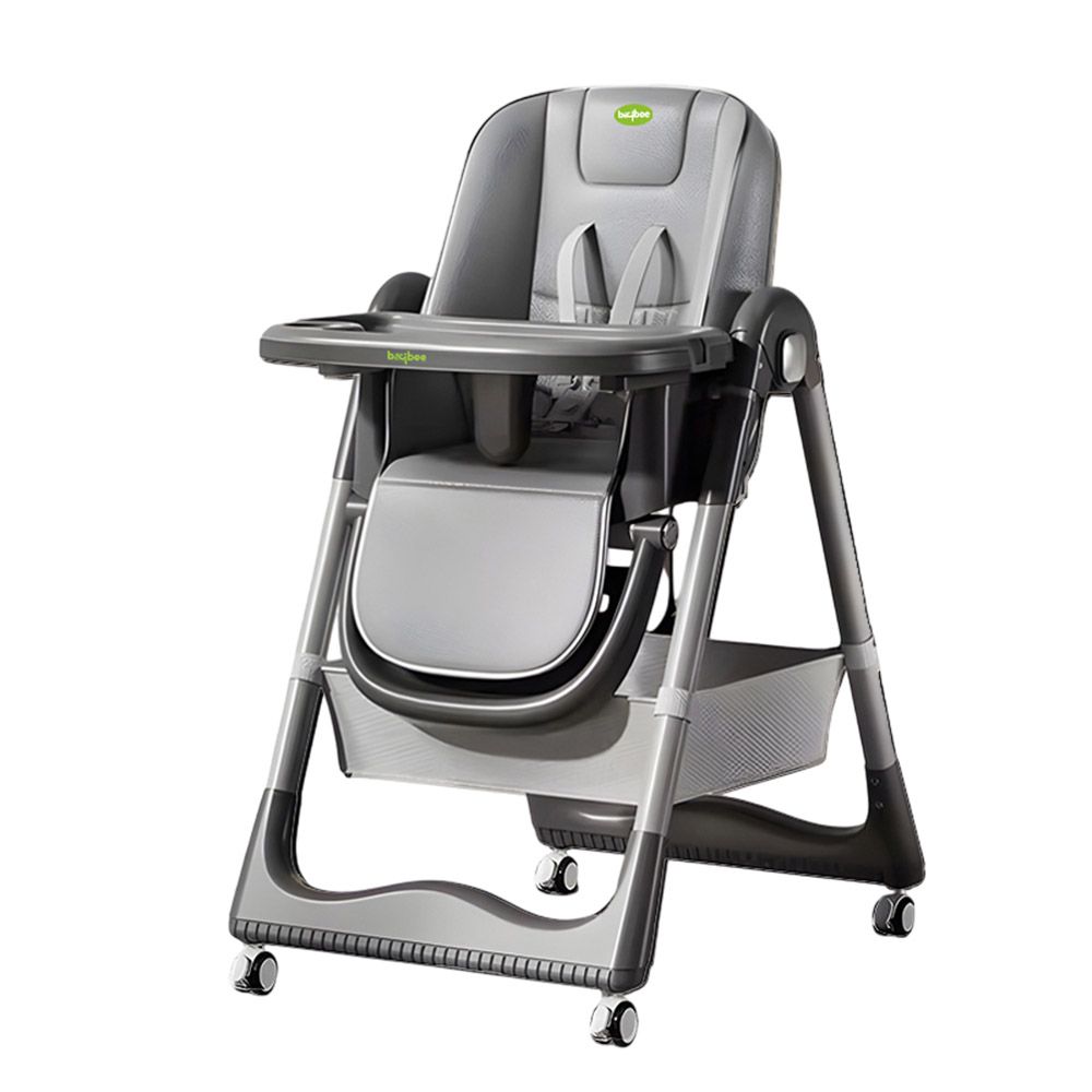 Baybee - 3-In-1 Convertible Baby High Chair - Grey