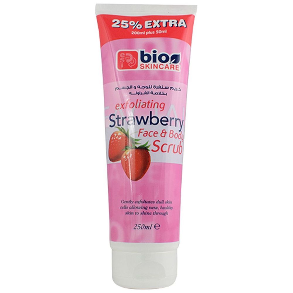 Bio Skincare - Exfoliating Scrub Tube - S.Berry - 250ml