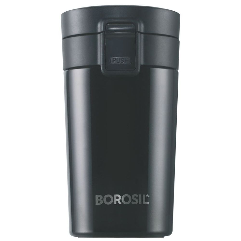 Borosil - Coffeemate Vacuum Insulated Mug - Black - 300 ml