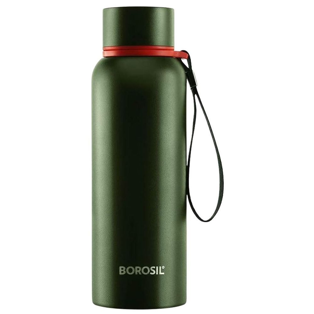 Borosil - Vacuum Insulated Trek Bottle - Green - 500 ml