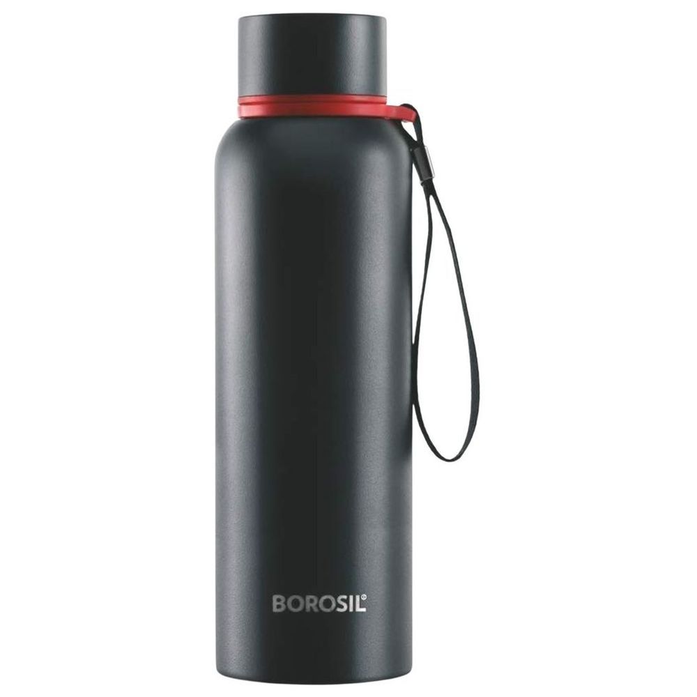 Borosil - Vacuum Insulated Trek Bottle - Black - 850 ml