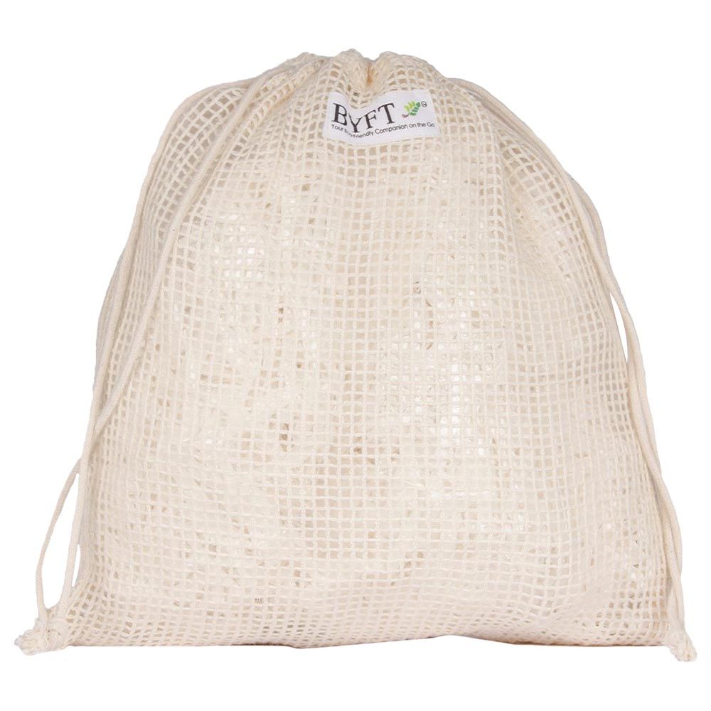 BYFT - Natural Cotton Net Bag