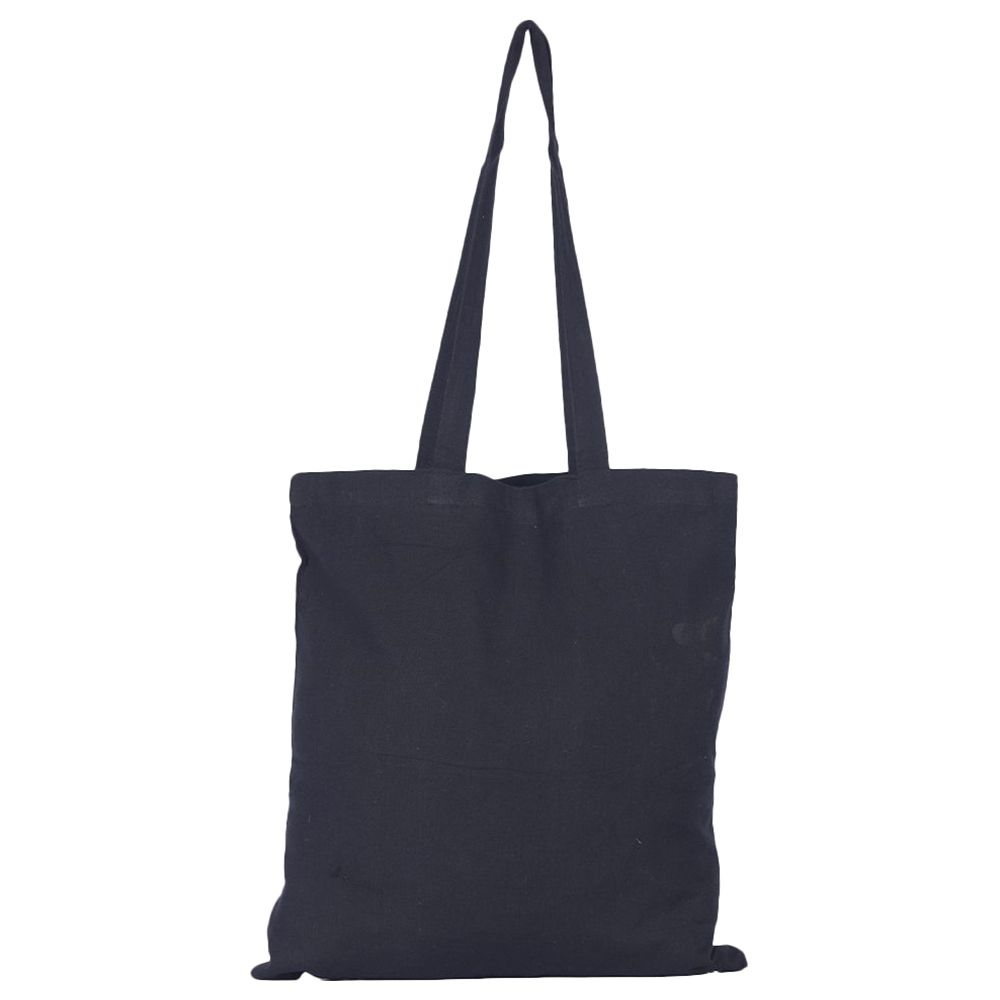 BYFT - Cotton Flat Tote Bag - Black