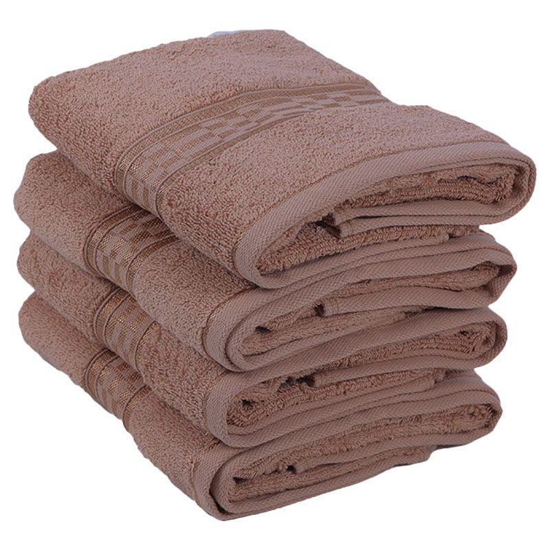 BYFT - Home Ultra Premium Hand Towel - Beige - 50 x 90cm - Pack of 4