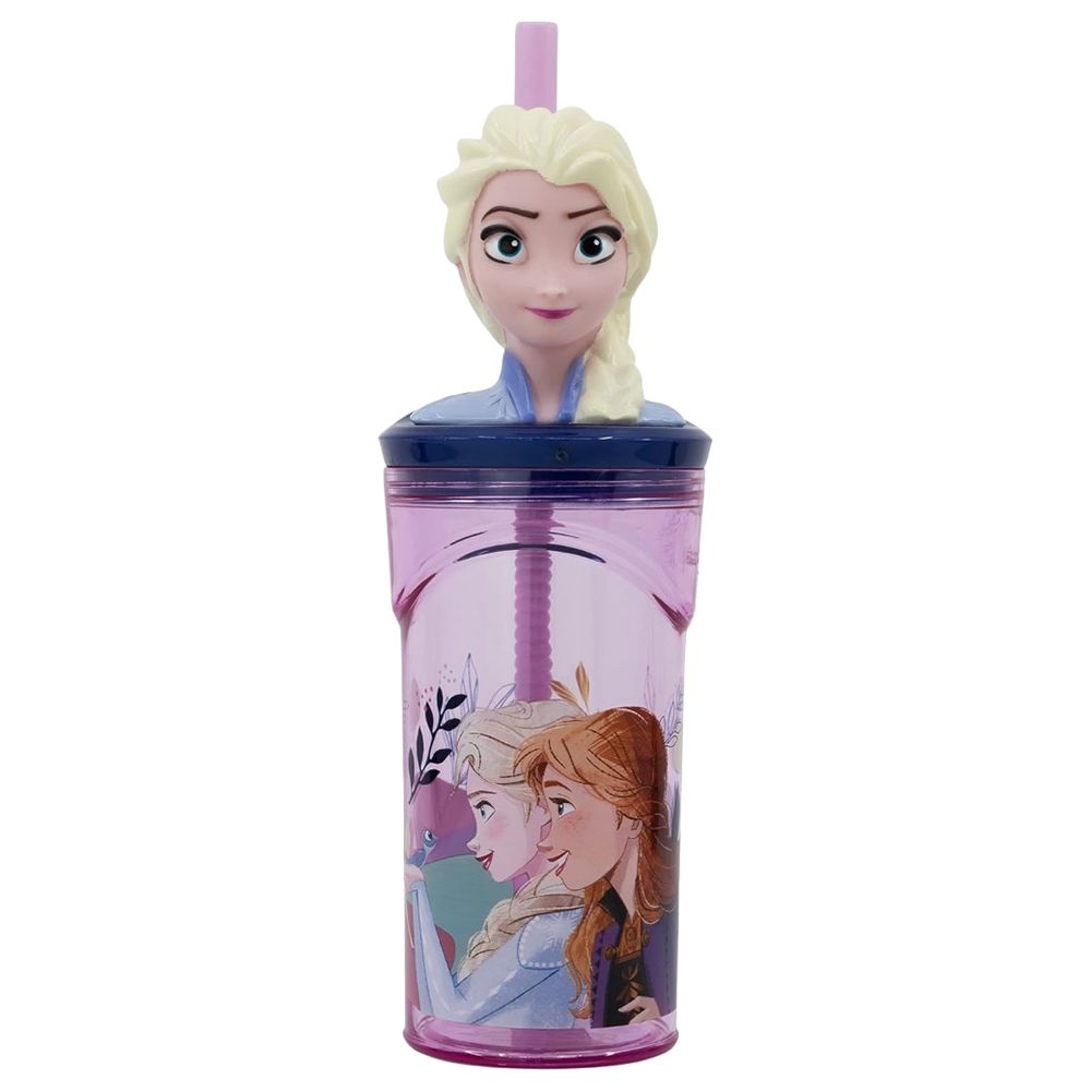 Disney - 3D Figurine Tumbler - Frozen Trust The Journey - 360 ml