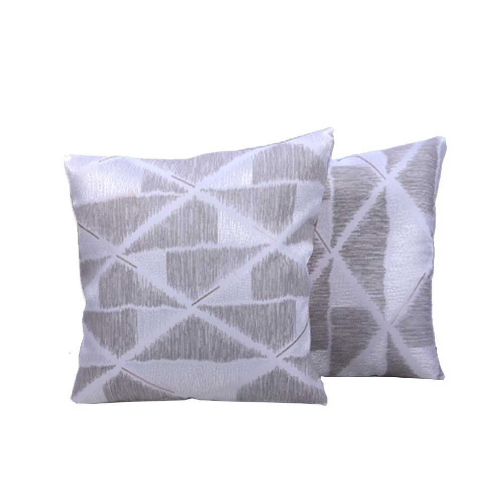 BYFT - Mystrey Decorative Cushion Cover - Grey - 2pcs