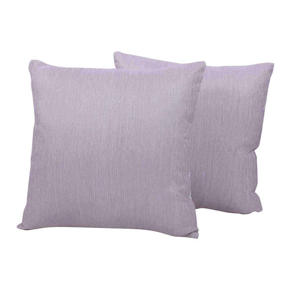 BYFT - Satin Blush Decorative Cushion And Cover - Pink Blush - 2pcs