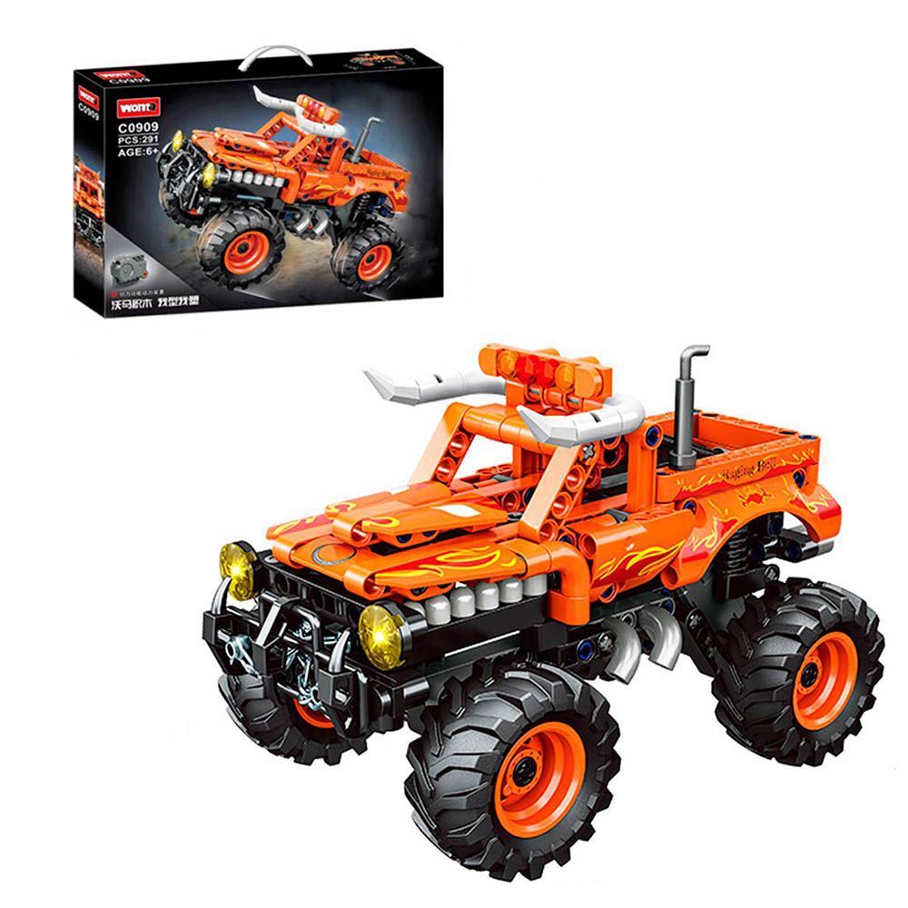 Woma - Bull Monster Truck Building Blocks - Technical - 291 Pcs