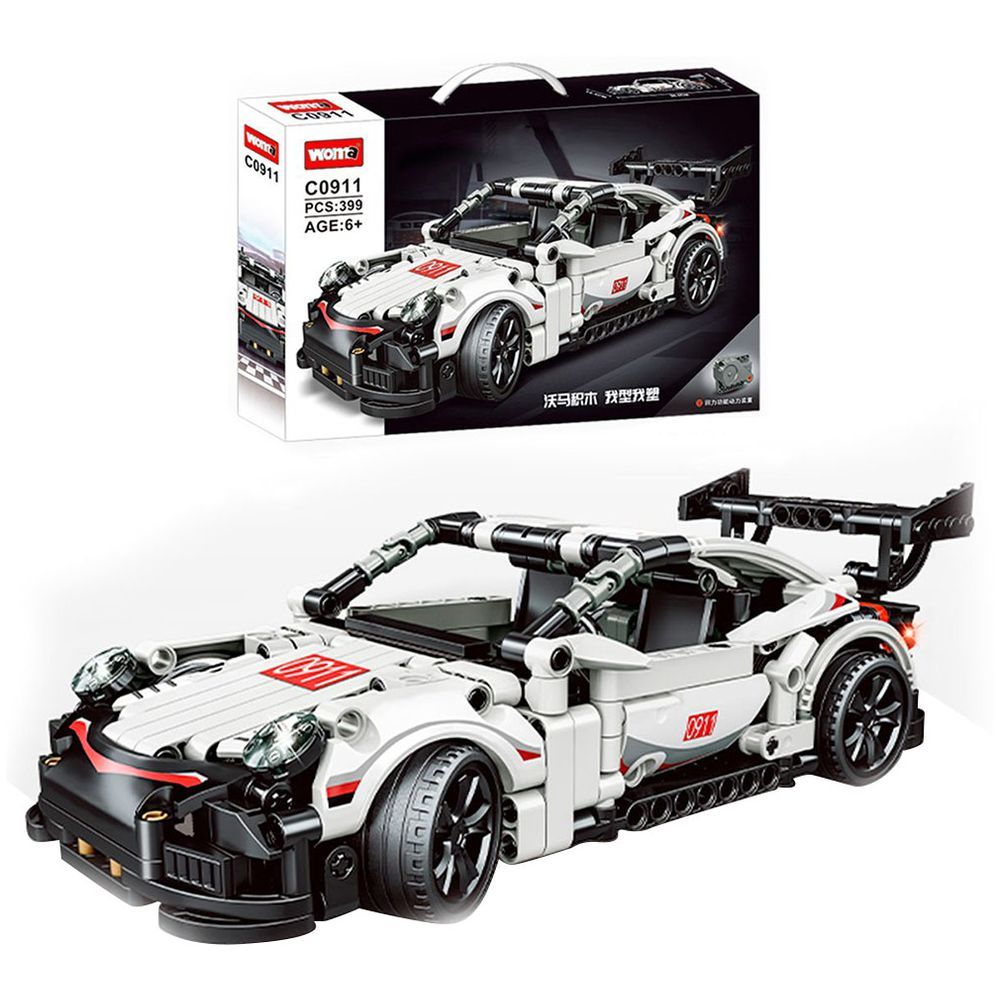 Woma - Sports Racing Car Building Blocks - Technical - 399 Pcs