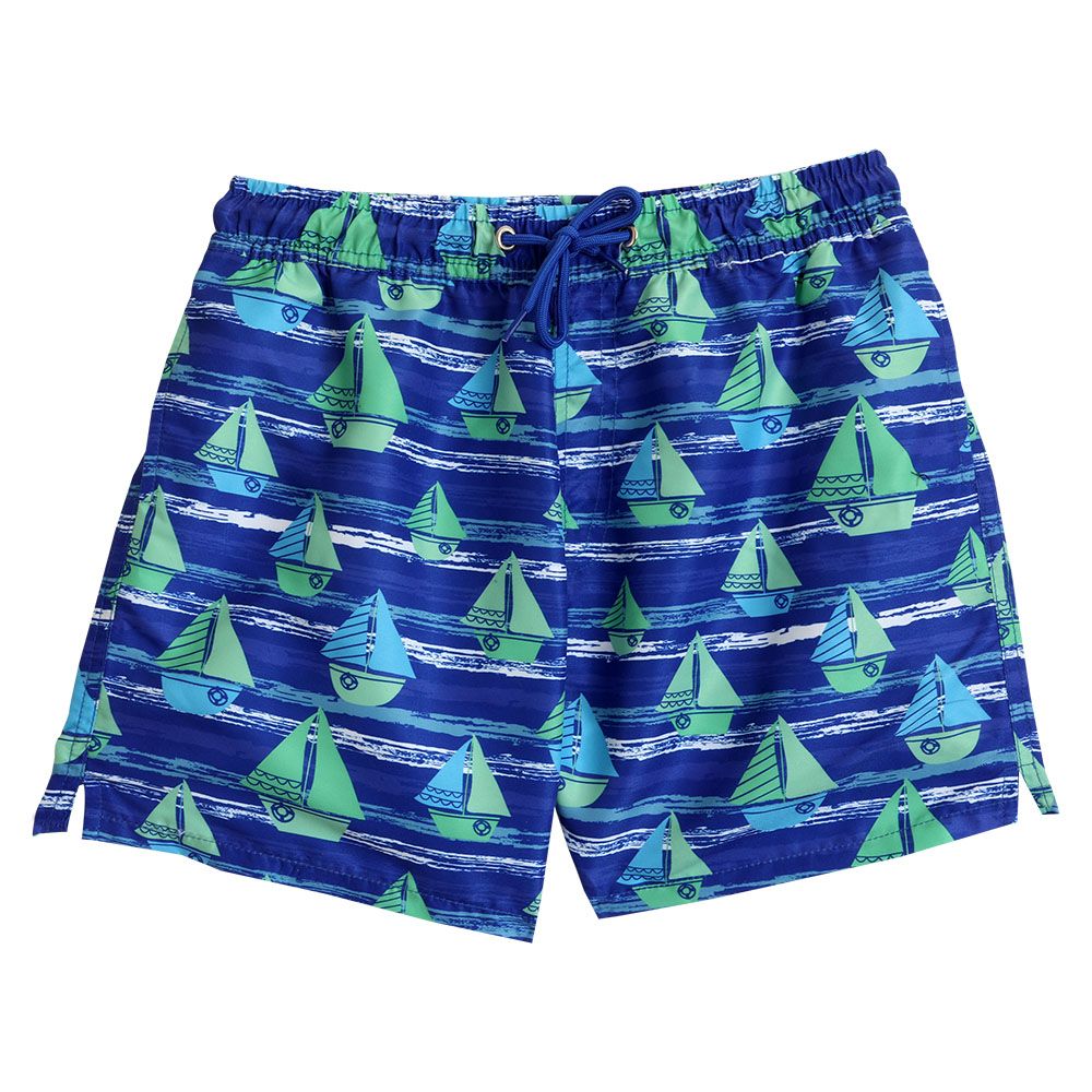 Cool2C - Boys Ship Board Shorts - Blue