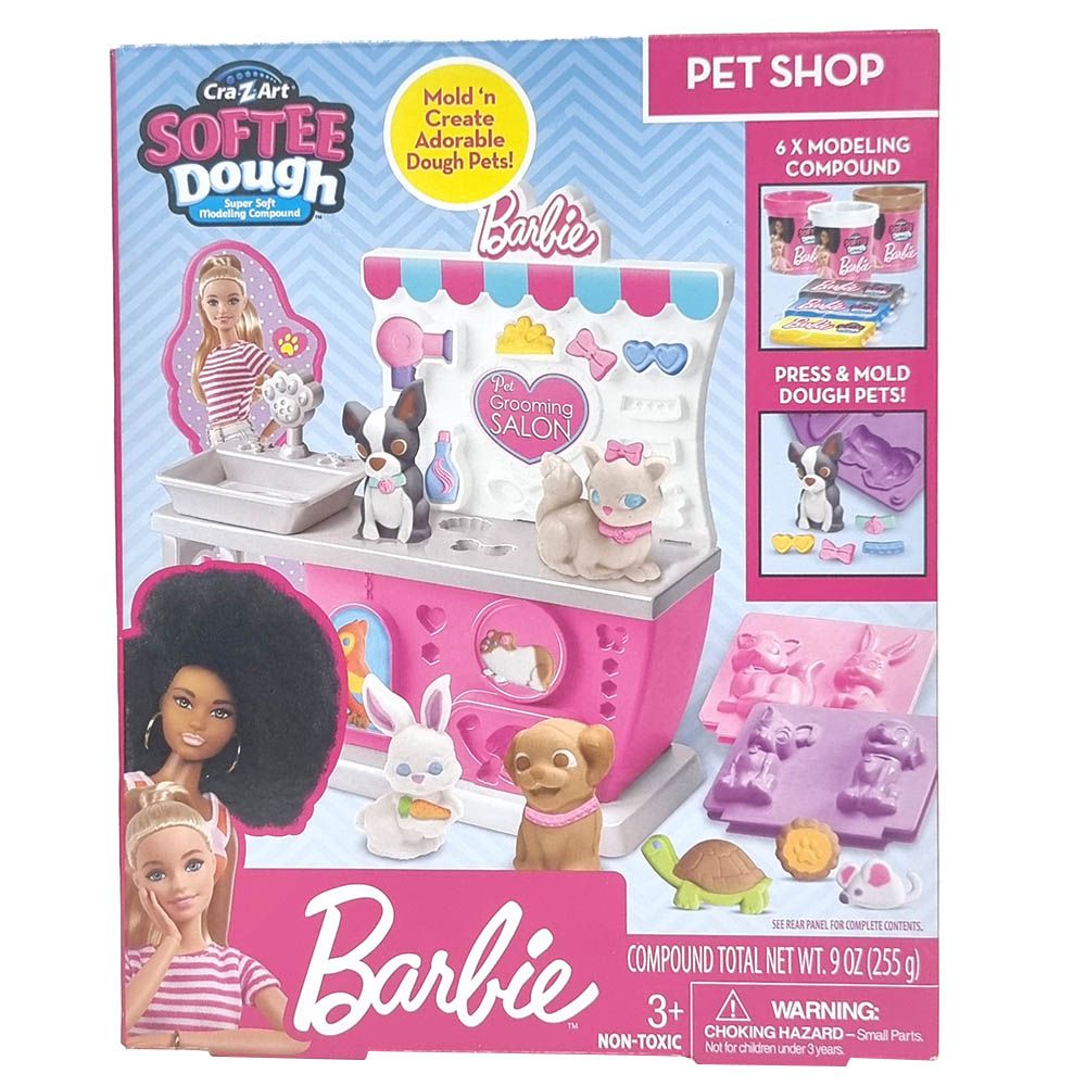 Barbie - Softee Dough Pet Shop Kit