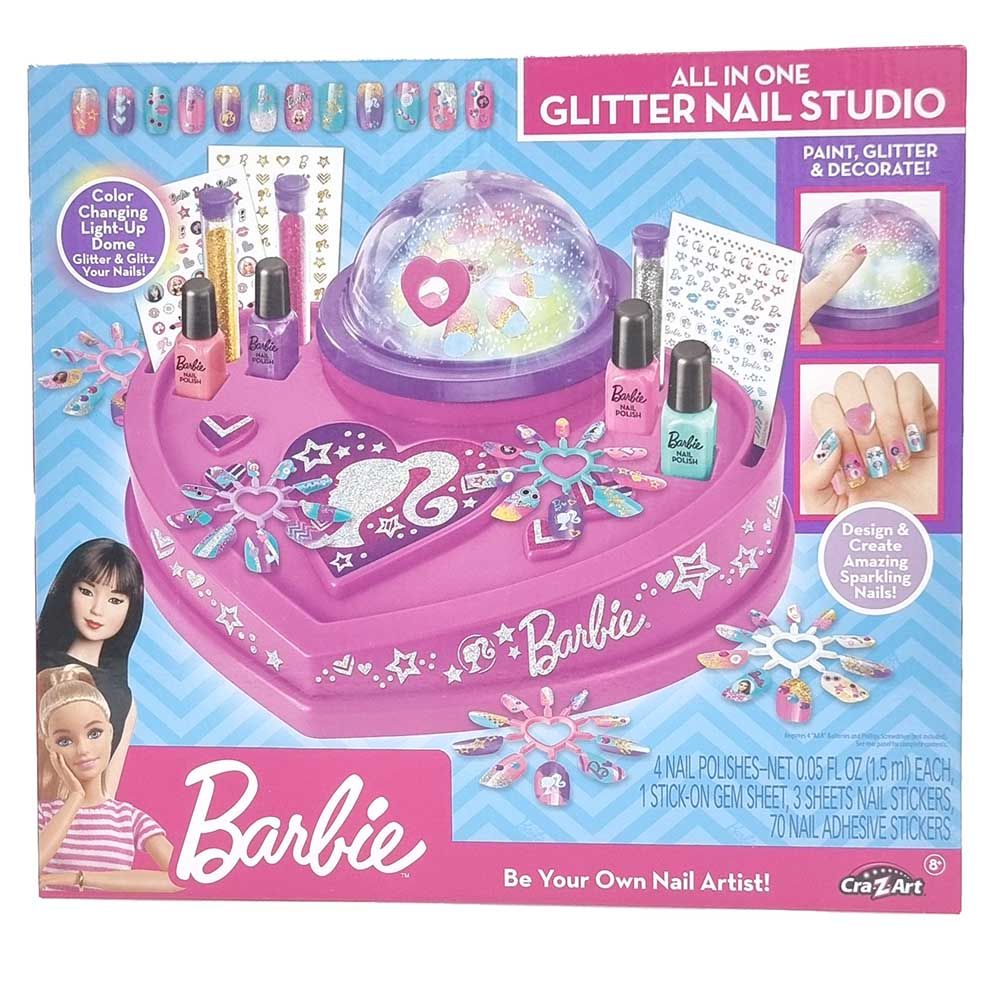 Barbie - Glitter & Shine Nail Studio Kit