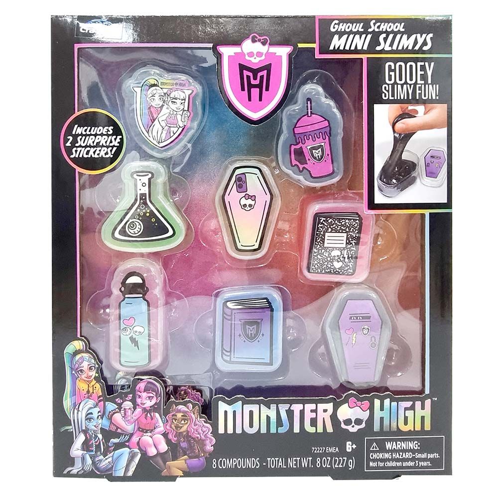 Monster High - Mini Mania Slime Kit - 8pcs