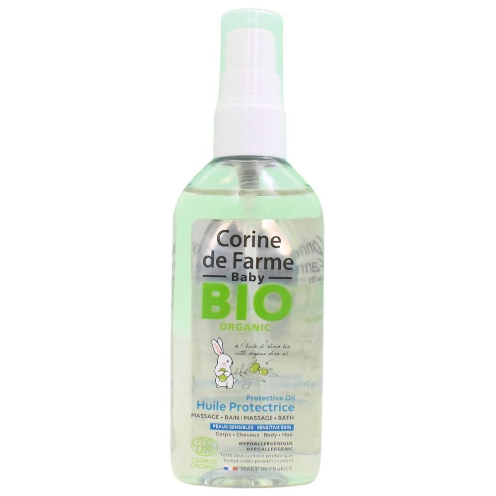 Corine De Farme - Baby Bio Organic Unscented Protective Hair & Body Oil - 100ml