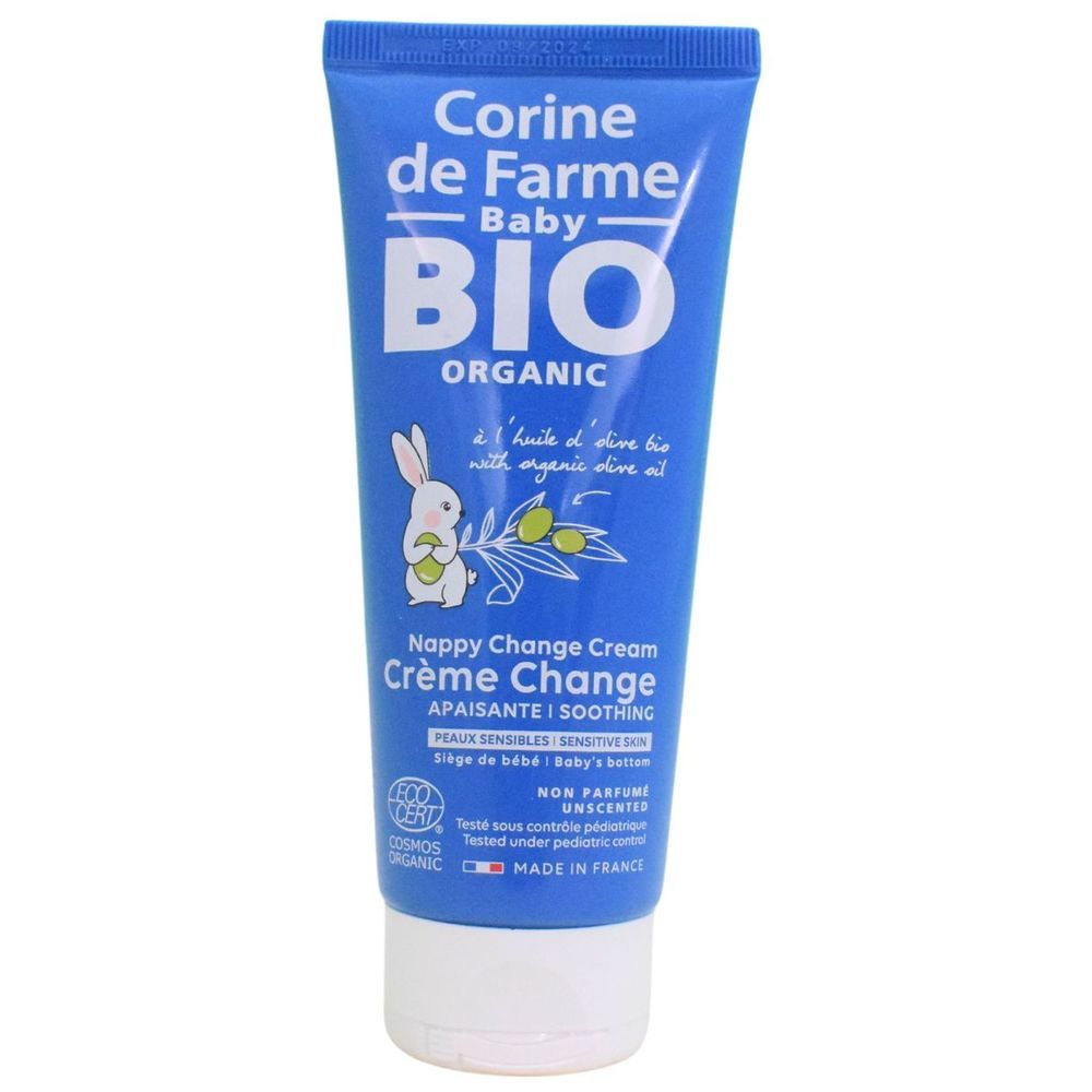 Corine De Farme - Baby Bio Organic Soothing Nappy Change Cream - 100ml