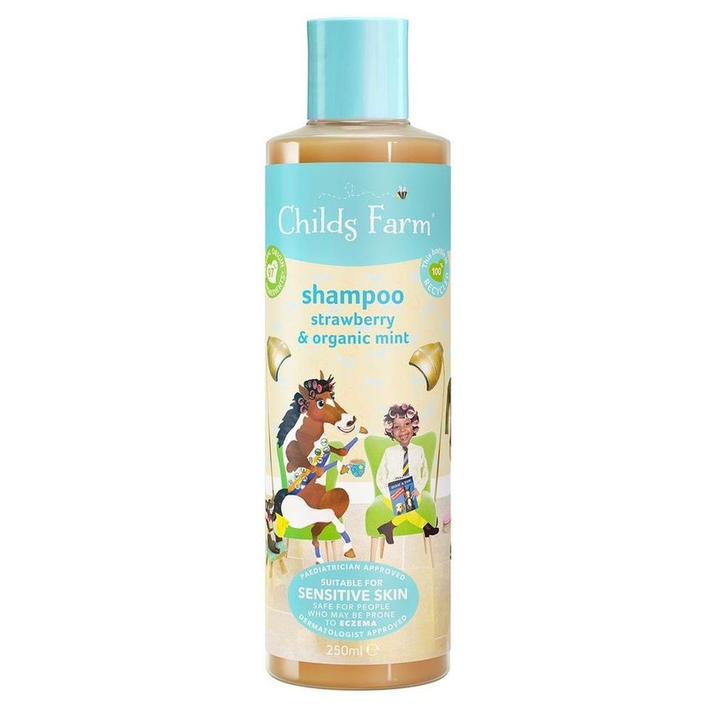 Childs Farm - Shampoo - Strawberry&Organic Mint - 250Ml