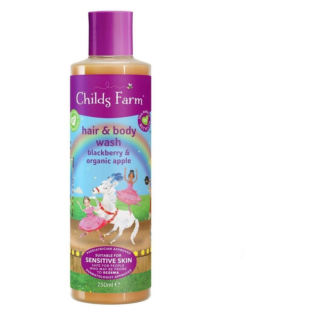 Childs Farm - Hair&Body Wash-Blackberry&Organic Apple Extract - 250 ml