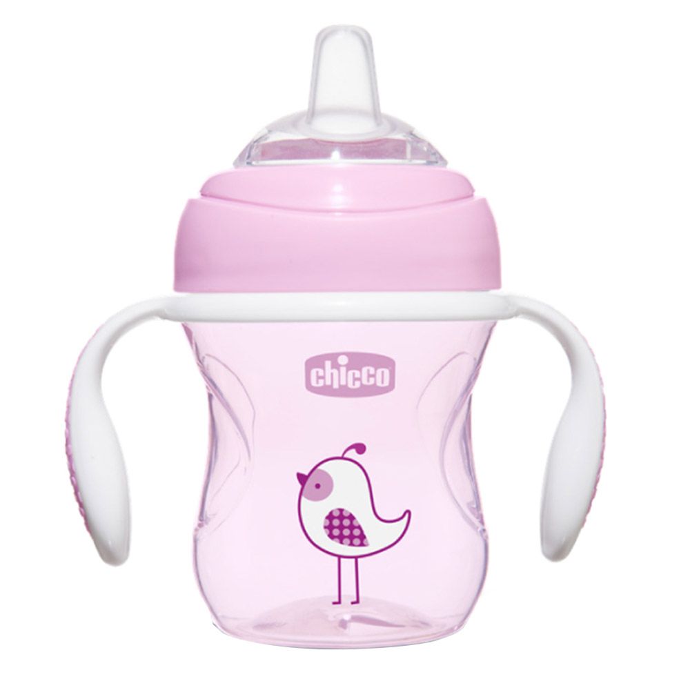 Chicco - Transition Cup 4m+ 200ml - Pink