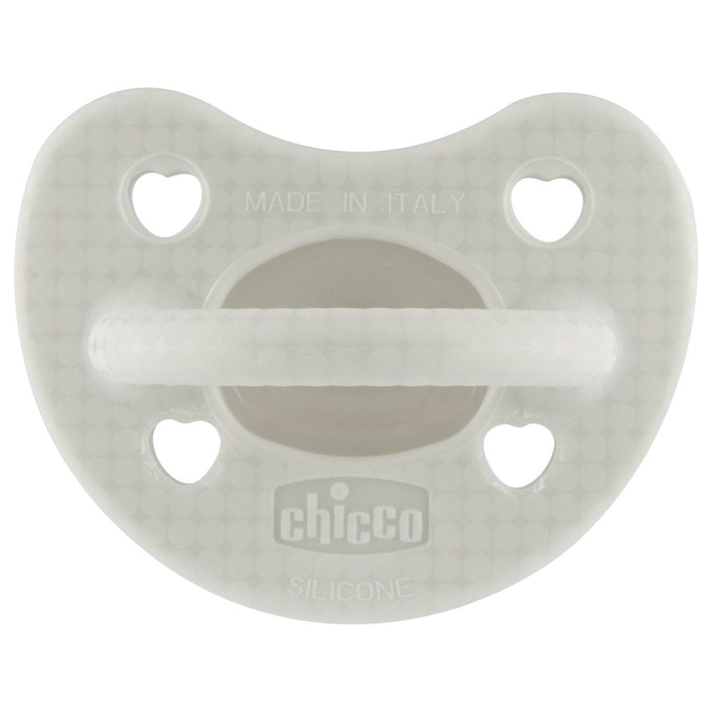 Chicco - PhysioForma Luxe Soft Silicone Soother 2-6m - Grey