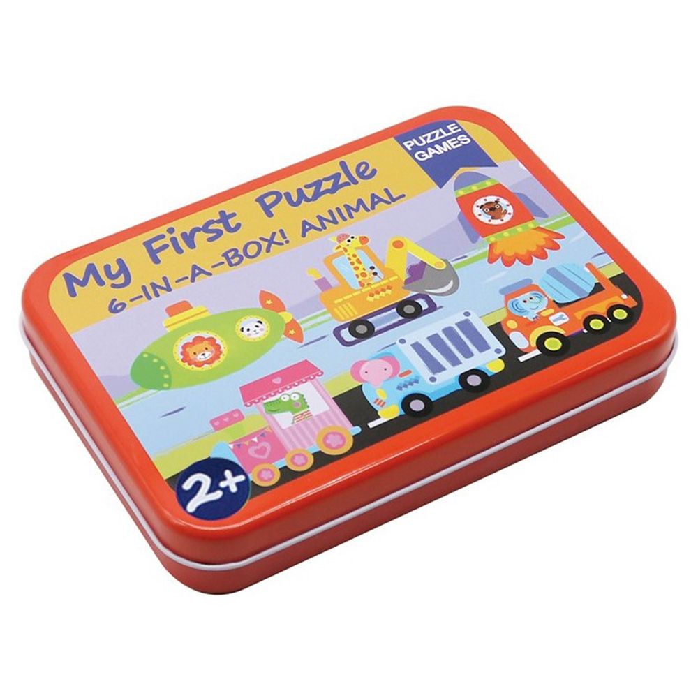 Andreu Toys - My First Puzzle 6 In A Box Vehicles - 18pcs