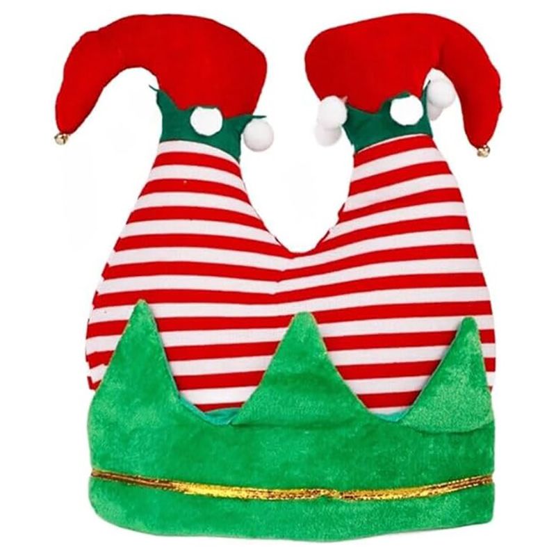 Brain Giggles - Elf Hat - Red/Green