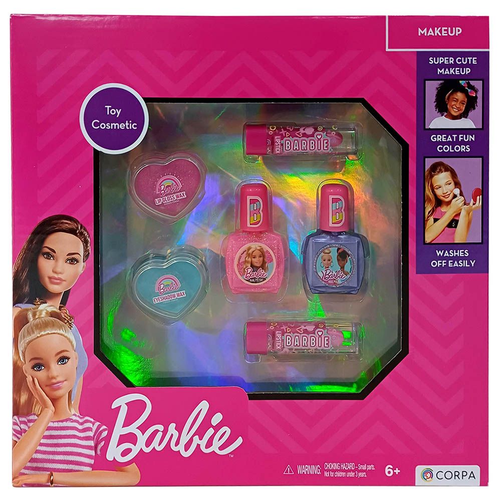 Barbie - Medium Makeup Set - 6pcs