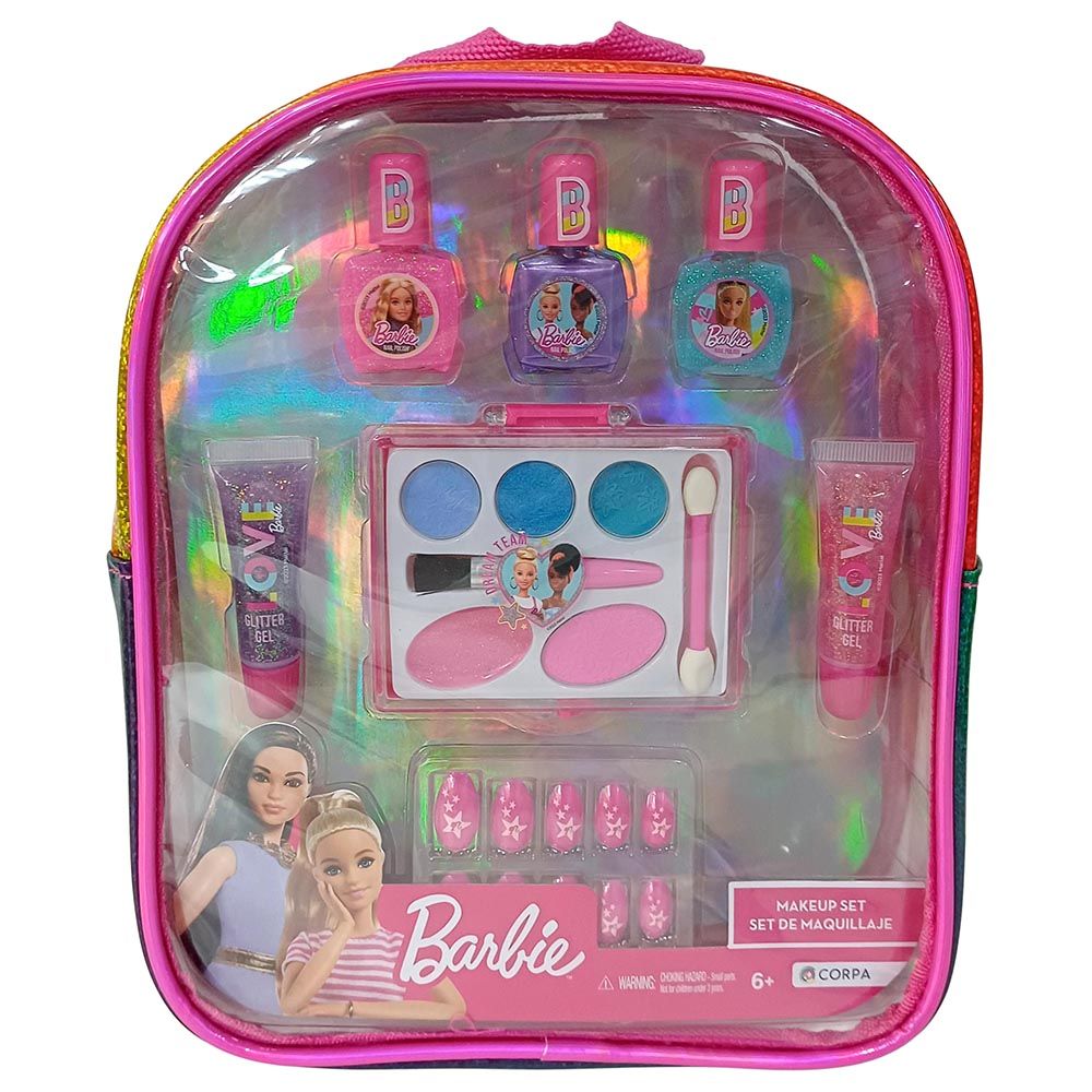 Barbie - Makeup Set PVC Backpack With Makeup Set