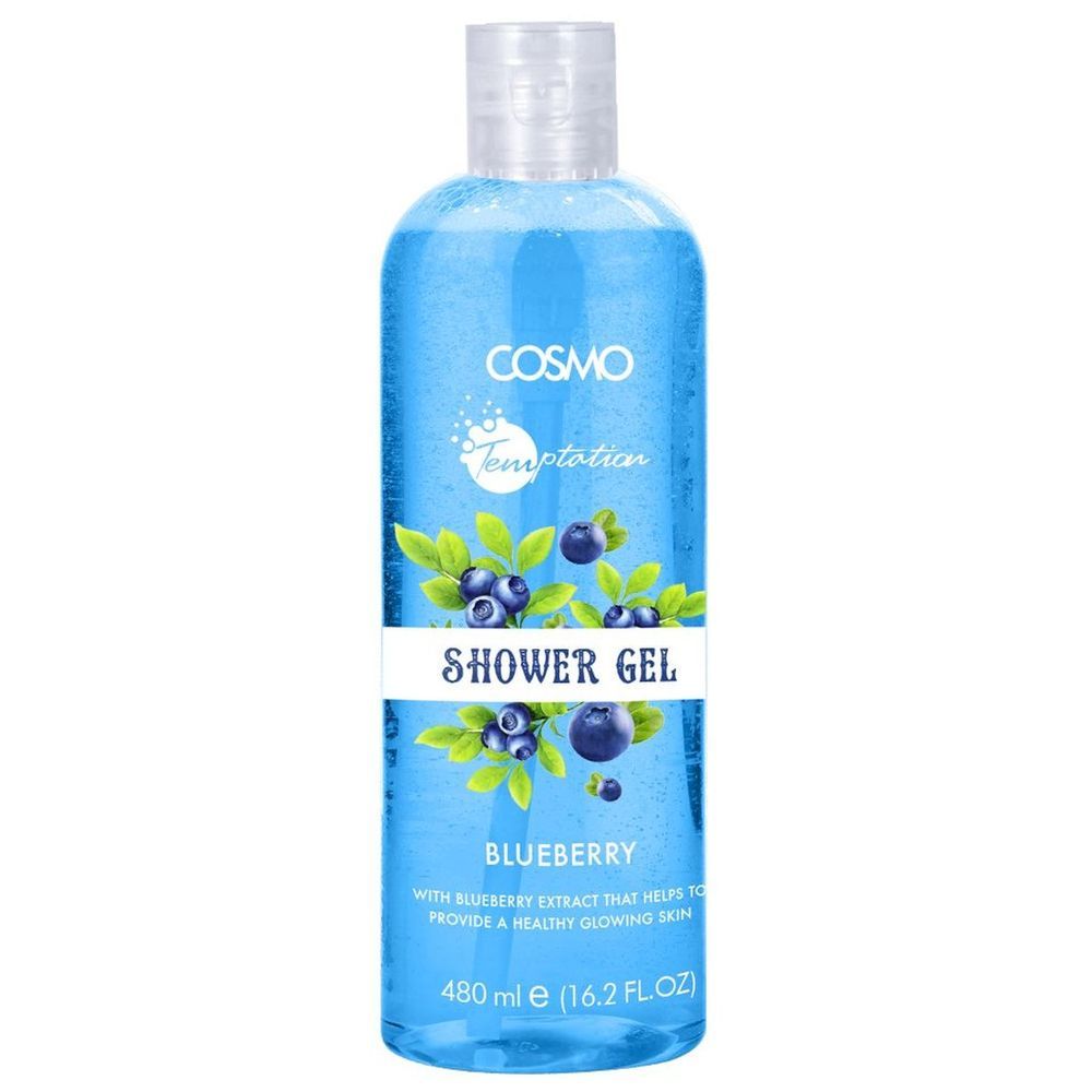 Cosmo - Temptation Shower Gel - Blueberry - 480ml