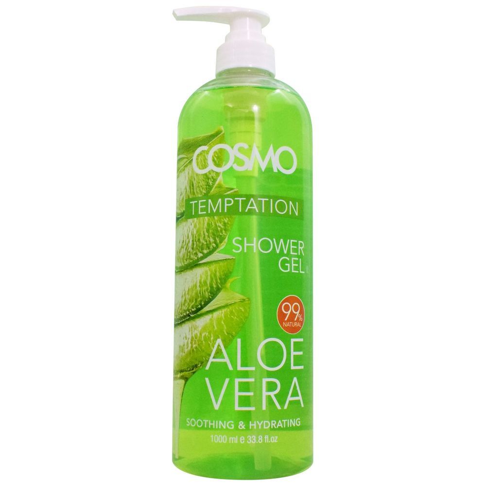 Cosmo - Temptation Shower Gel - Aloe Vera - 1000ml