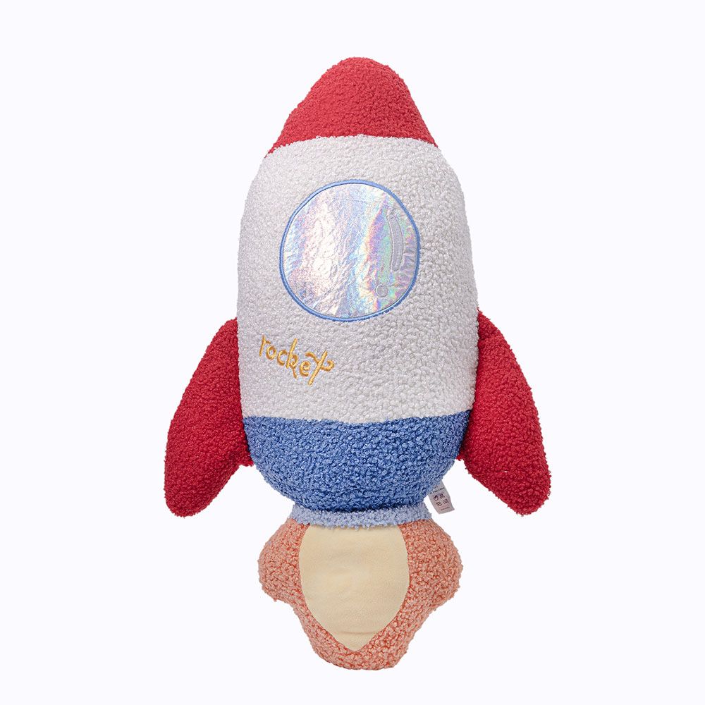 Toto Toys - Stuffed Throw Pillow - Rocket - 60 cm