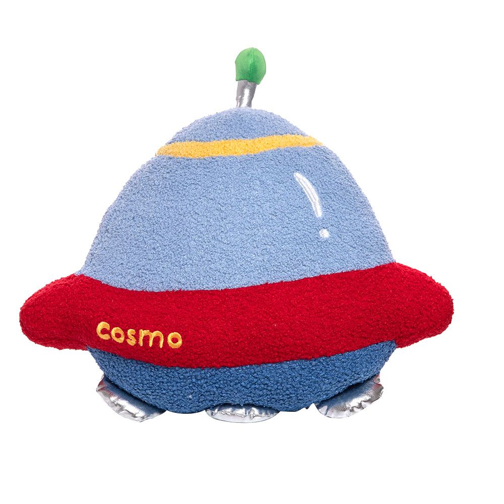 Toto Toys - Stuffed Throw Pillow - Spaceship - 45 cm