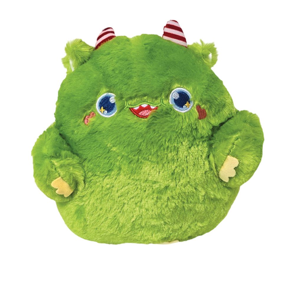 Toto Toys - Plush Cushion - Monster - Green - 40 cm