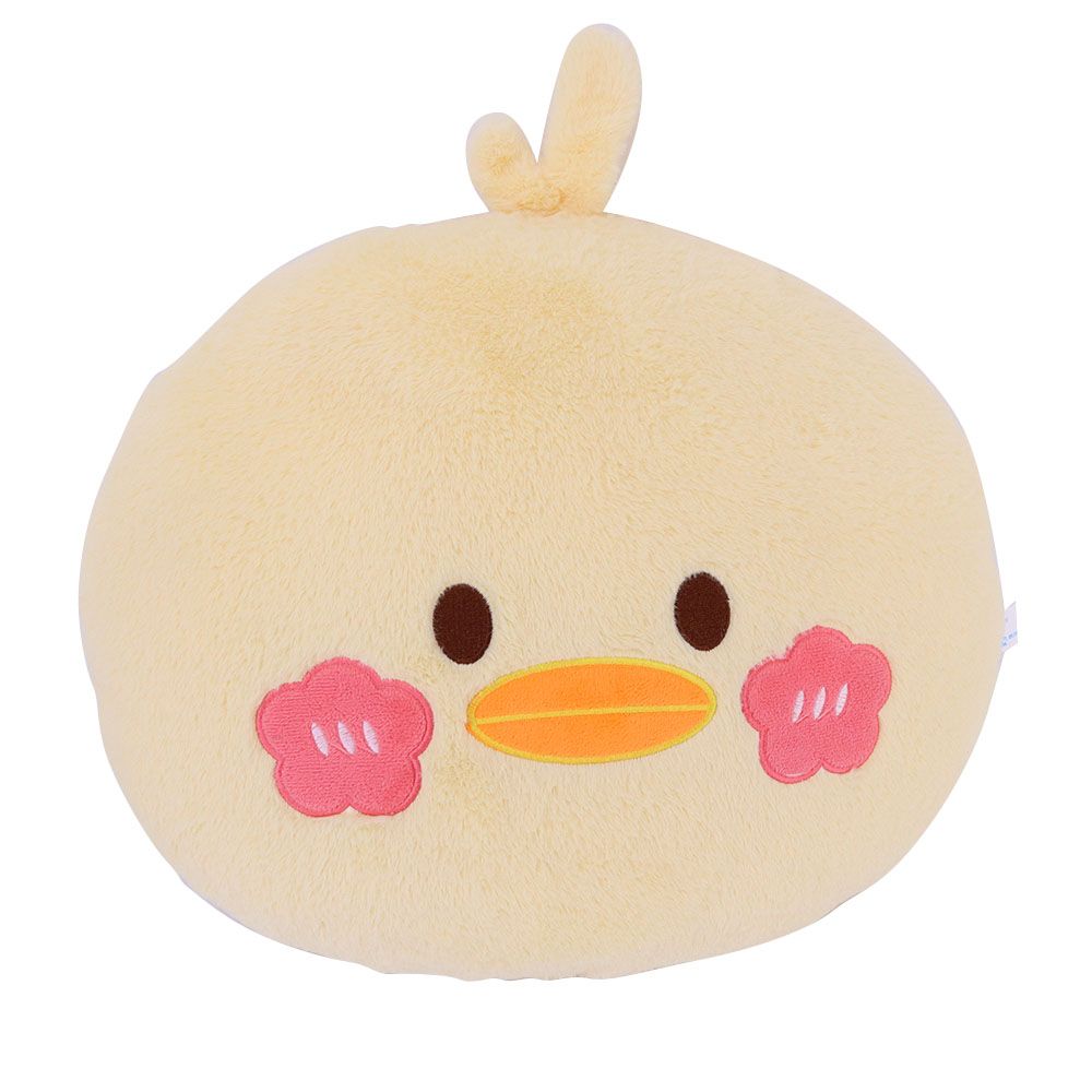 Toto Toys - Plush Cushion - Duck - Yellow - 40 cm