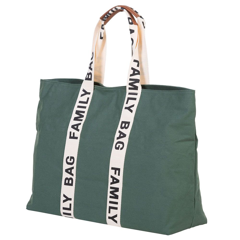 Childhome - Signature Canvas Family Bag - Green