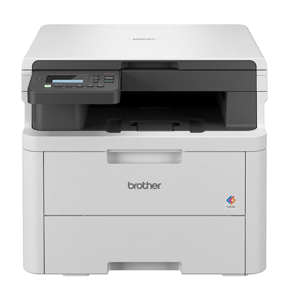 Brother - Compact All-in-One Colour Laser LED Printer - White