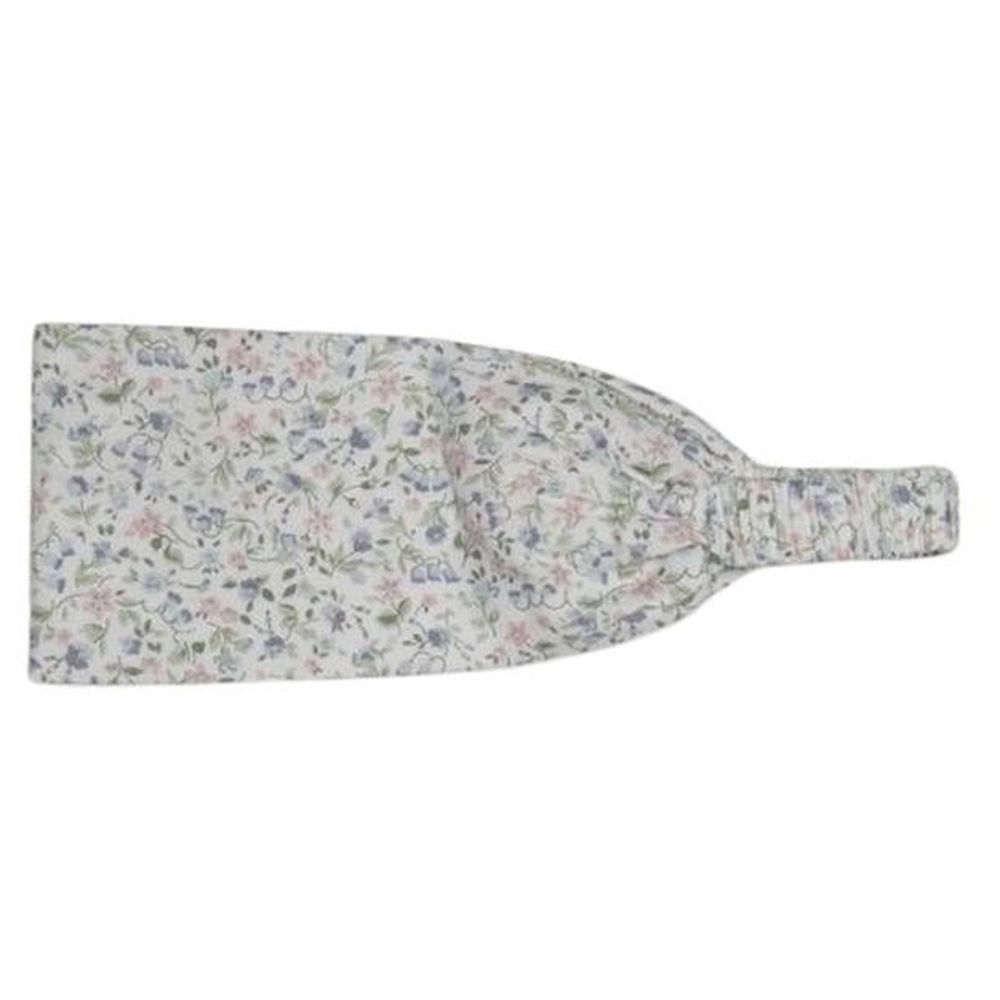 Jules & Juliette - Dora Cotton Headband - Flowery Blue