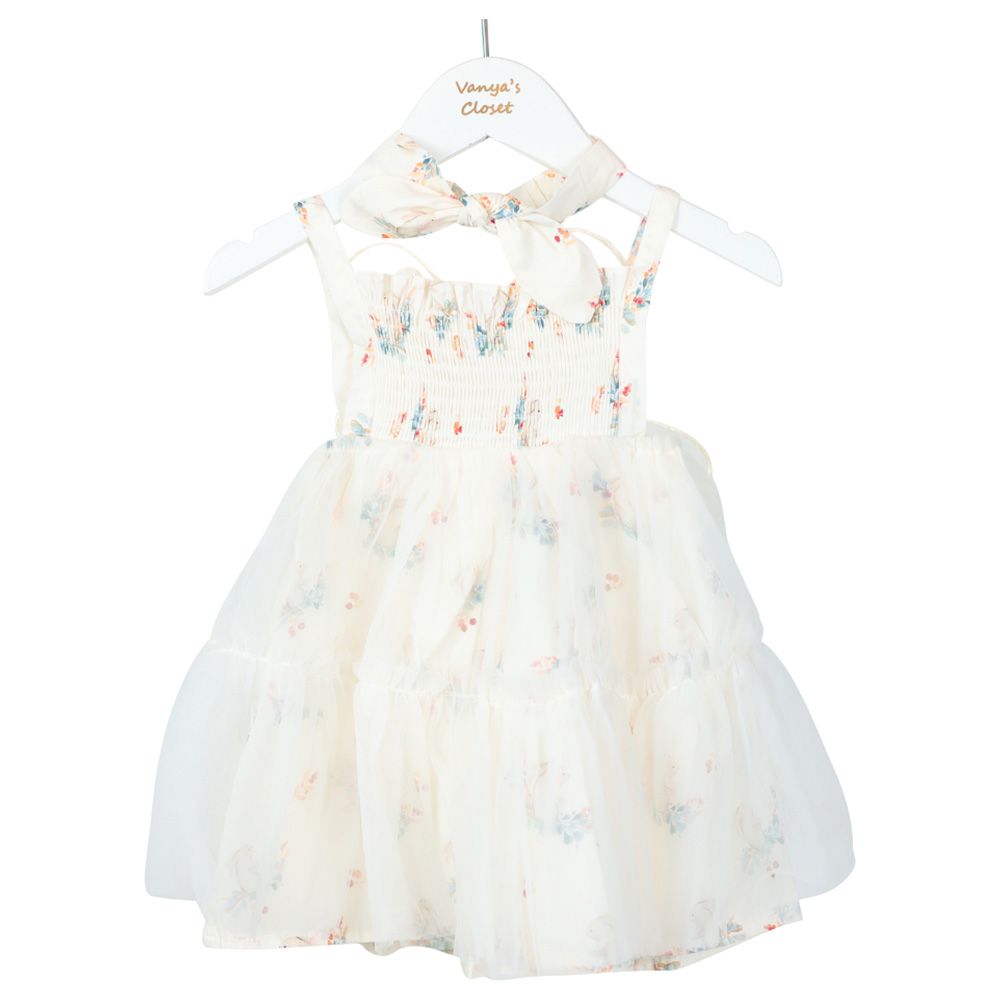 Vanya's Closet - Maisie Butterfly Tulle Dress - White