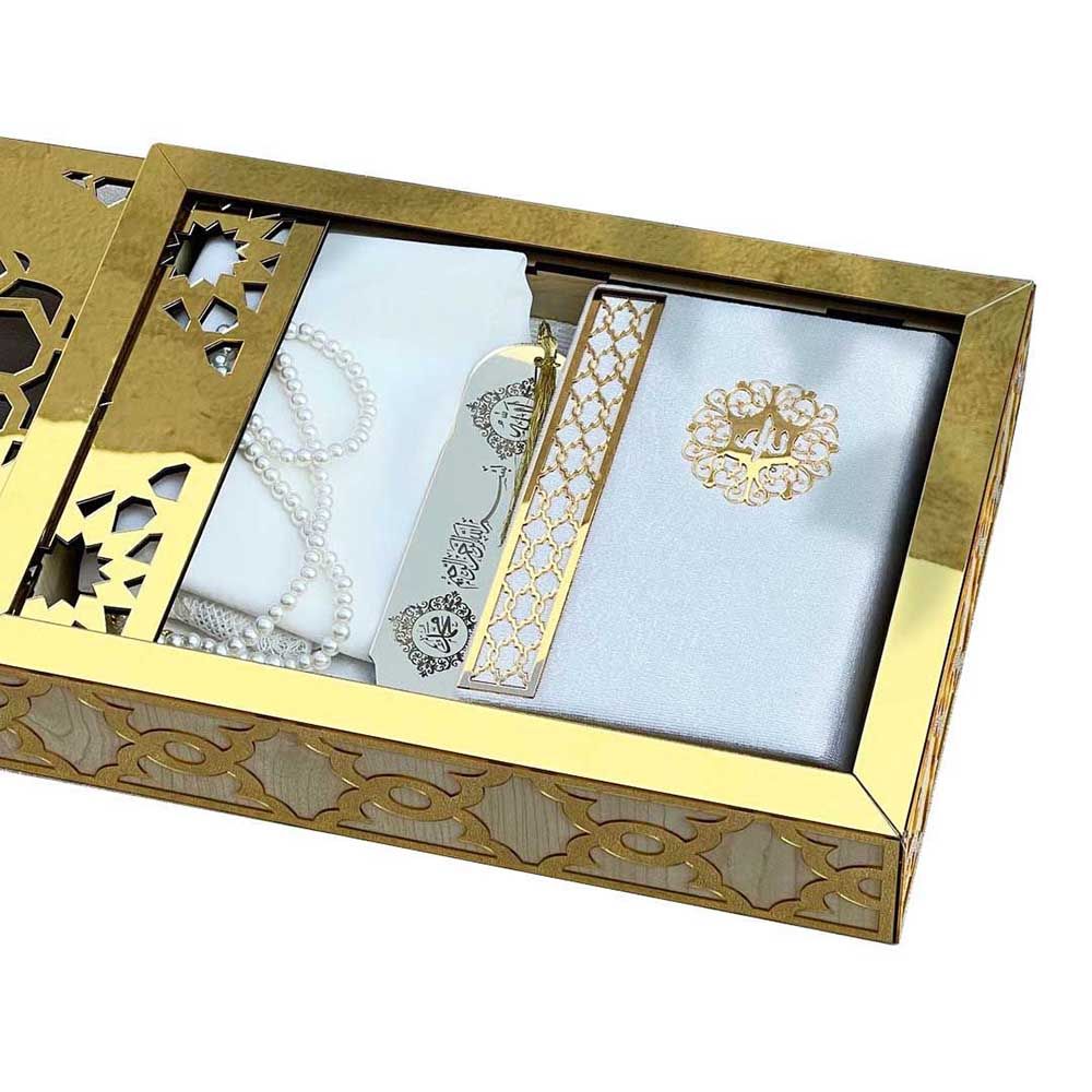 Ottoman Luxury Islamic Gift Set - White