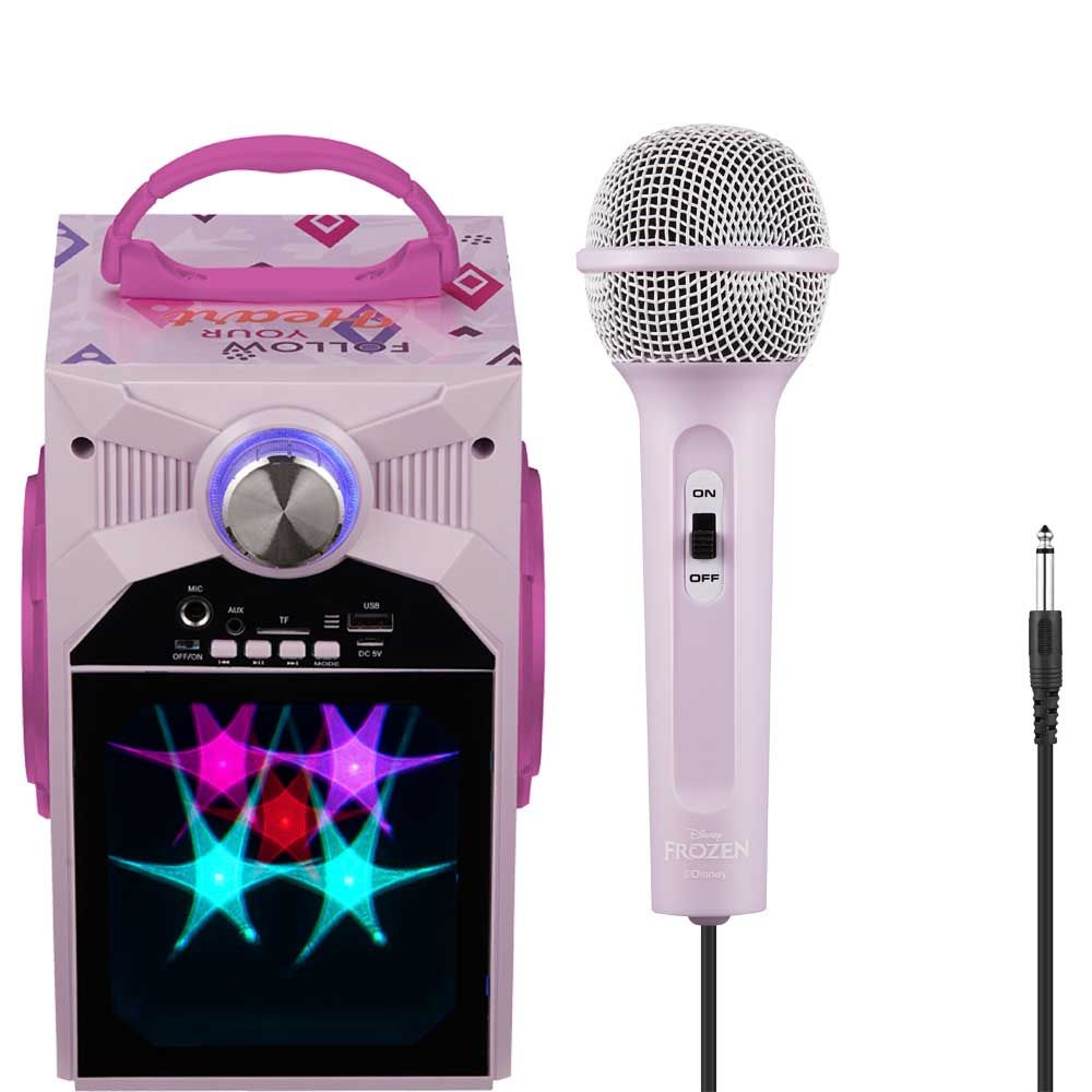 Volkano - Disney Frozen Bluetooth Karaoke Speaker With Microphone