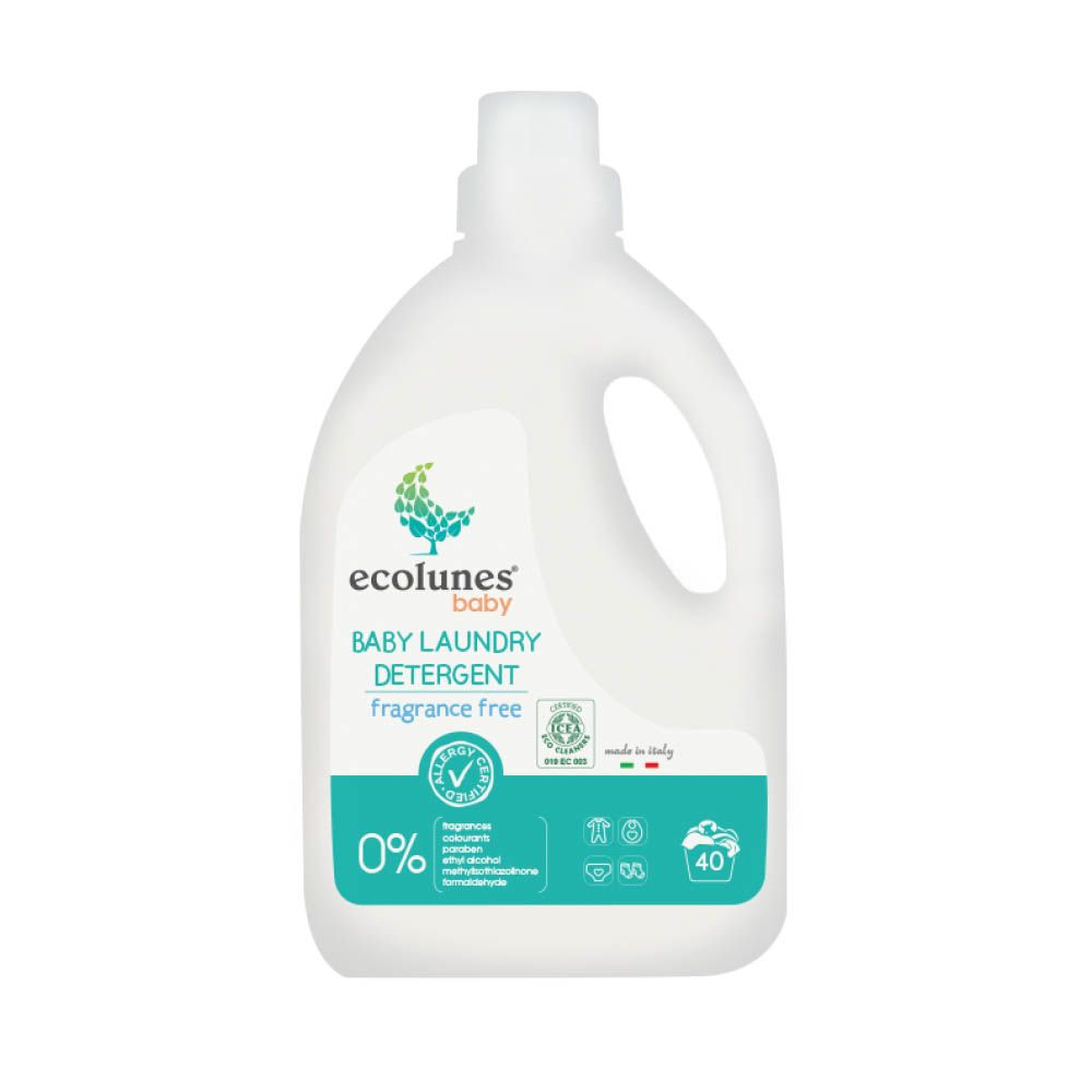 Ecolunes - Fragrance Free Baby Laundry Detergent - 2 L