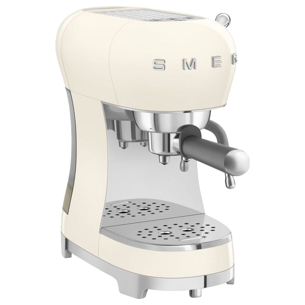 Smeg - 50'S Retro Style Espresso Coffee Machine - Cream - 1350 W