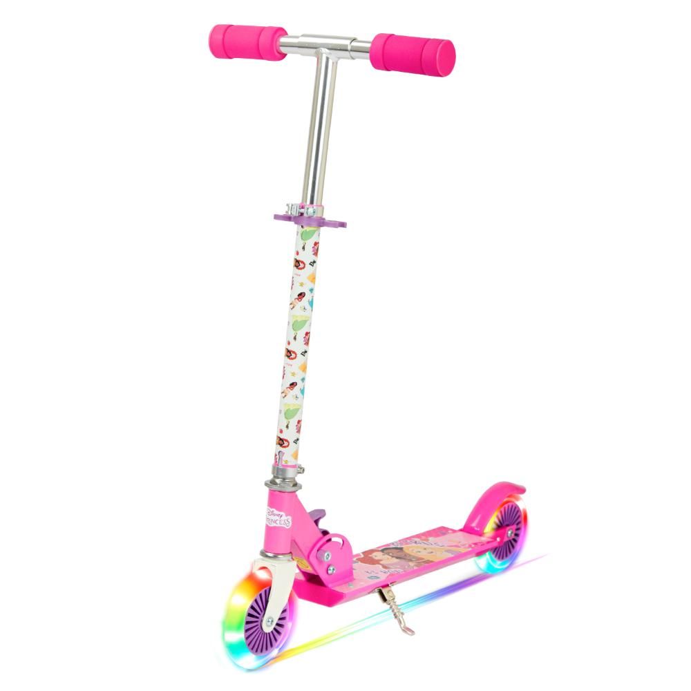 Spartan - Princess 2 Wheel Scooter With LED Light - Pink