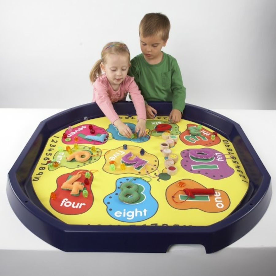 TTS - Messy Play Tuff Tray Number Mat