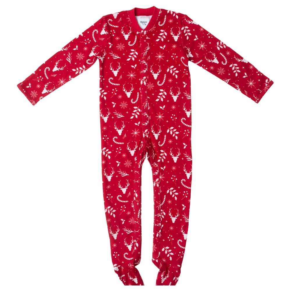 Eleonora Baby Wear - Christmas Footed Sleepsuit - Adrenaline Rush