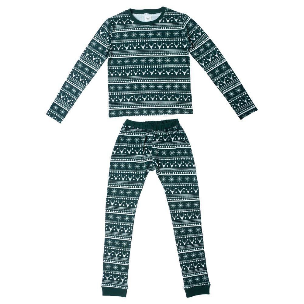 Eleonora Baby Wear - 2pc-Set - Men Christmas Pjs - Forest Biome