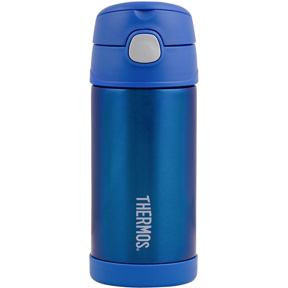 Thermos - Kids Funtainer Stainless Steel Bottle - Blue - 355 ml