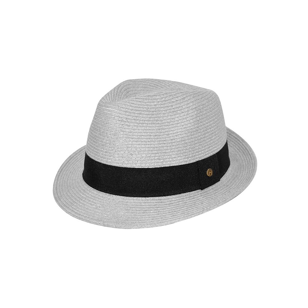 House of Ord - Harley Trilby Hat Light Grey