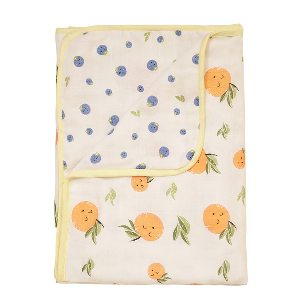 Fancy Fluff - Bamboo Muslin Blanket - Jolly