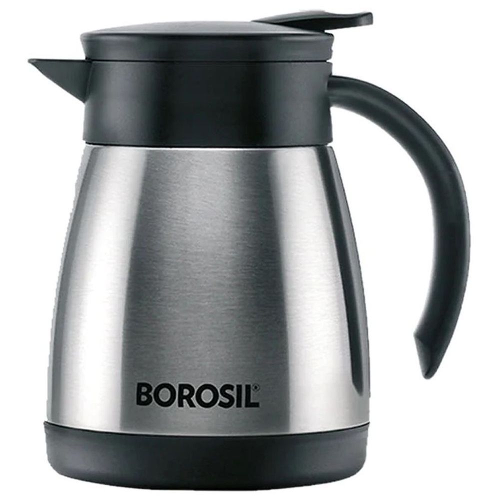 Borosil - Vacuum Insulated Stainless Steel Teapot - Silver - 500 ml