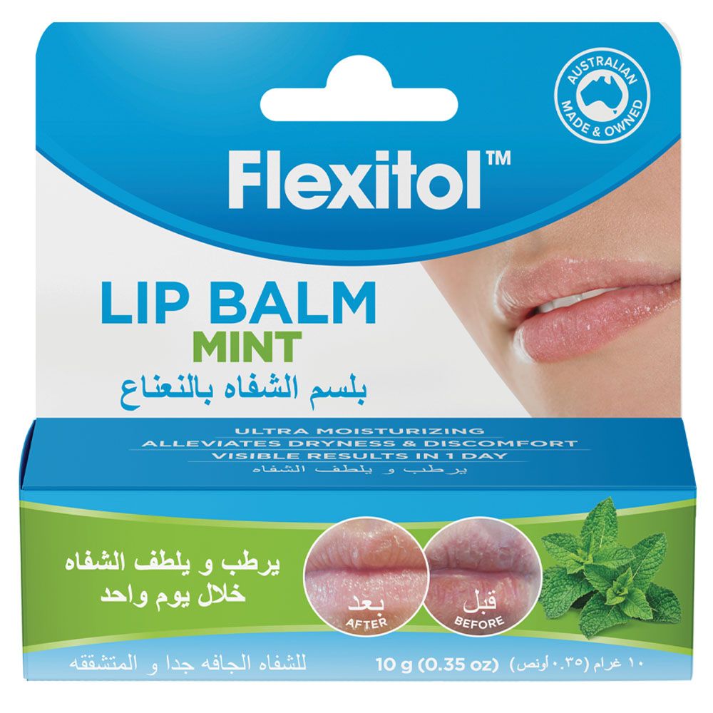 Flexitol - Lip Balm - 10 g - Mint